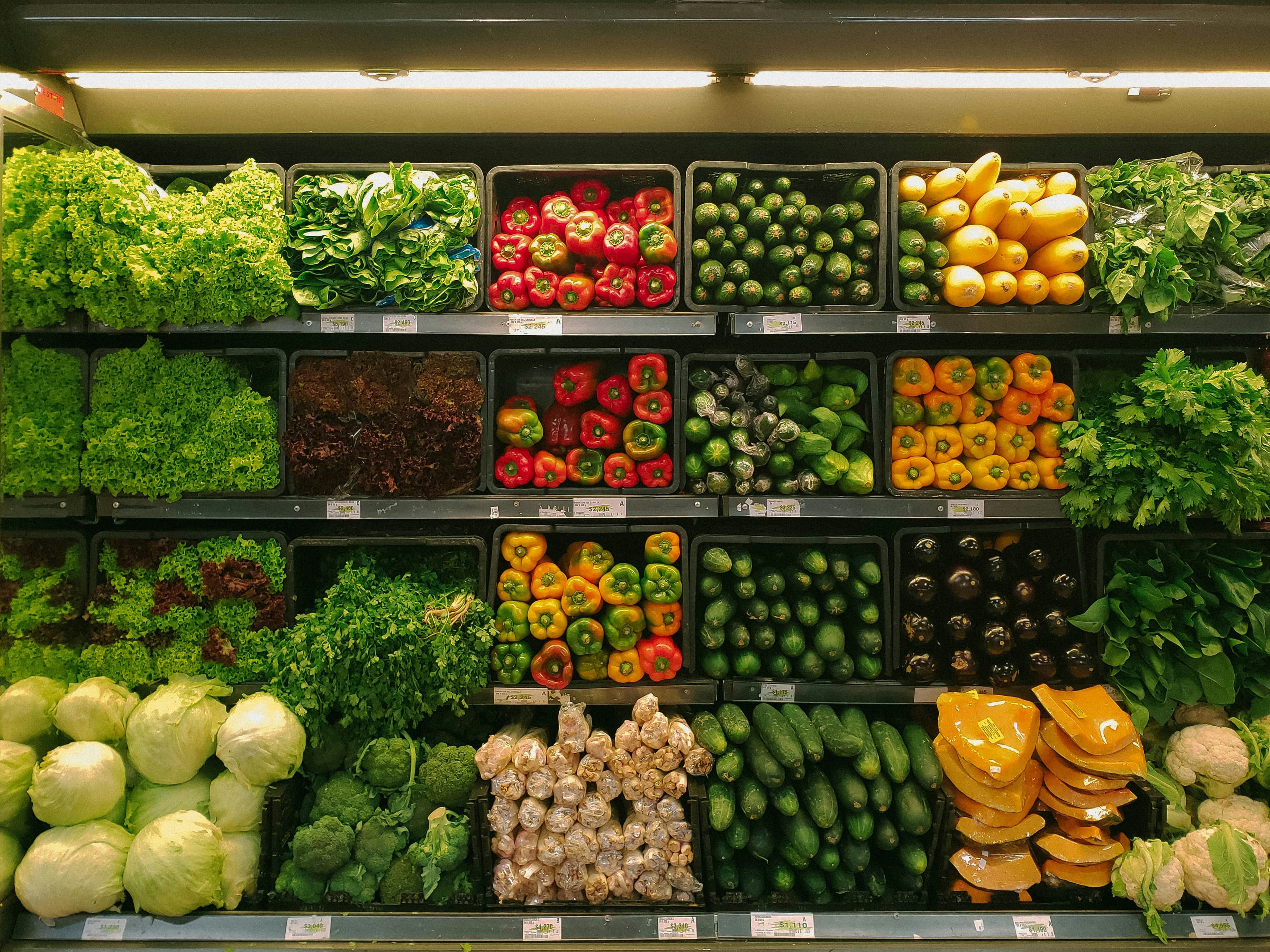 Healthy grocery shopping